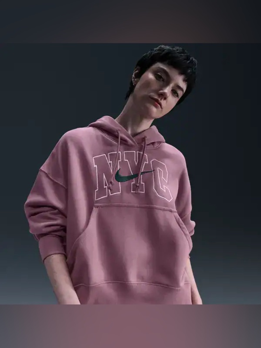 Women’s Nike Sportswear Phoenix Fleece NYC Oversized Hoodie - Size L